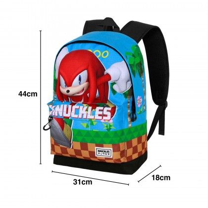 Mochila Infantil Knuckles 31X44X18cm Mochila Infantil Knuckles 31X44X18cm