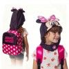 Mochila Infantil Minnie com Capucho 26X31X11cm
