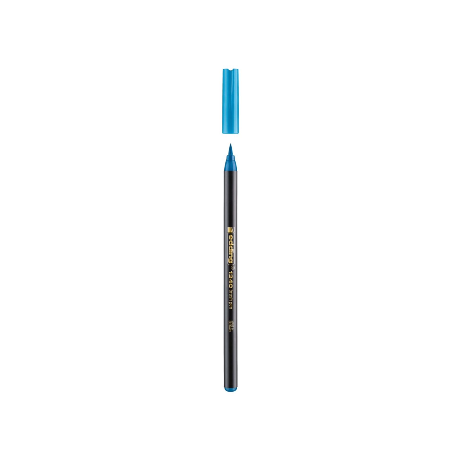 Marcador Pincel Edding 1340/10 Azul Claro 1-3mm