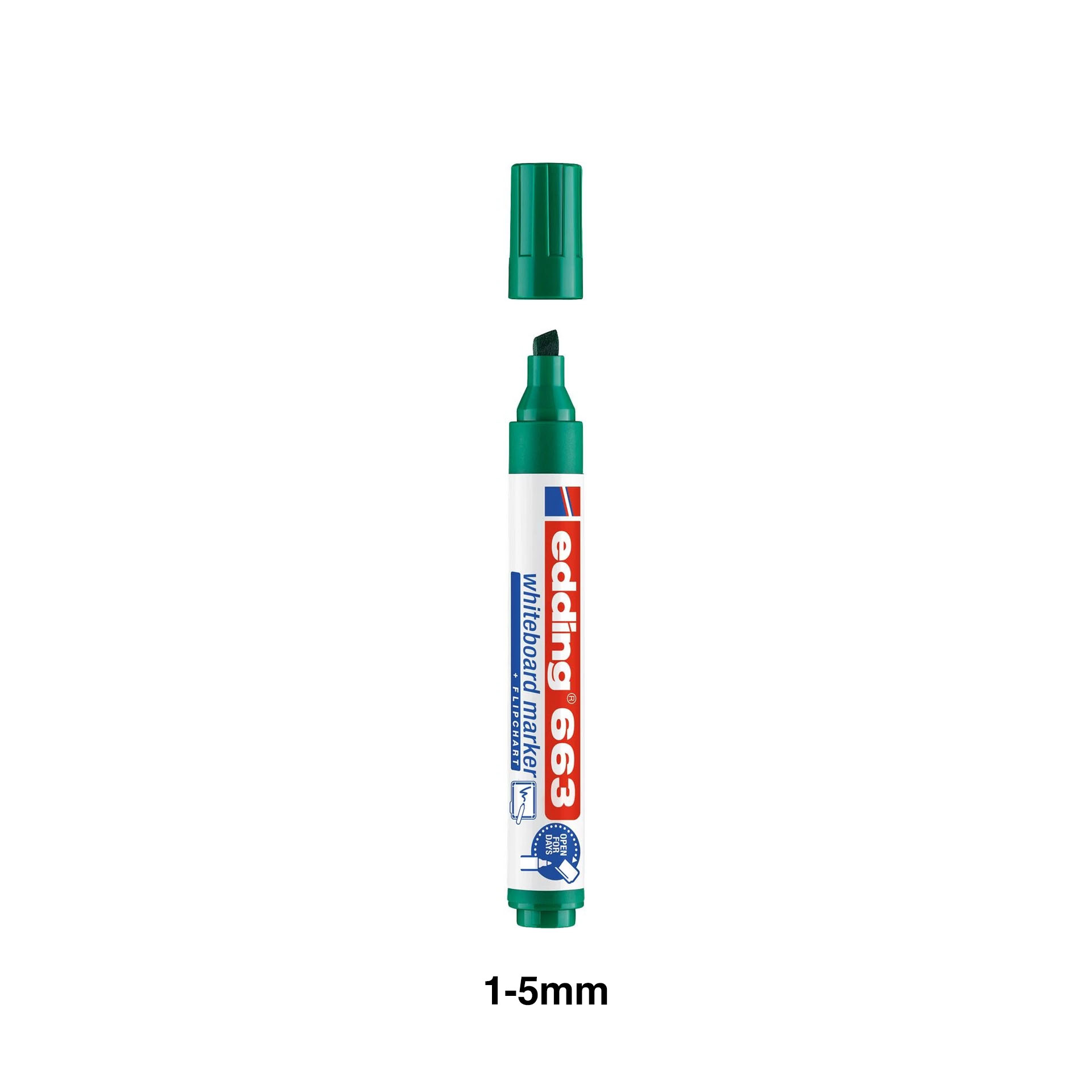Marcador Quadro Branco Edding 663/10 Verde