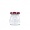 Frasco Vidro Multiusos Tampa Xadrez Redondo 50ml 4.8X5.8cm