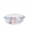 Caarola Vidro com Tampa Quttin 3+1L 33X20X13cm