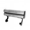 Dispensador Inox Triplo Filme / Alumnio / Papel 34X20X9cm