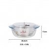 Caarola Vidro com Tampa Quttin 2.2+0.8L 26.5X23X11cm