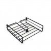 Porta Guardanapos Metal Preto 19X19X5cm