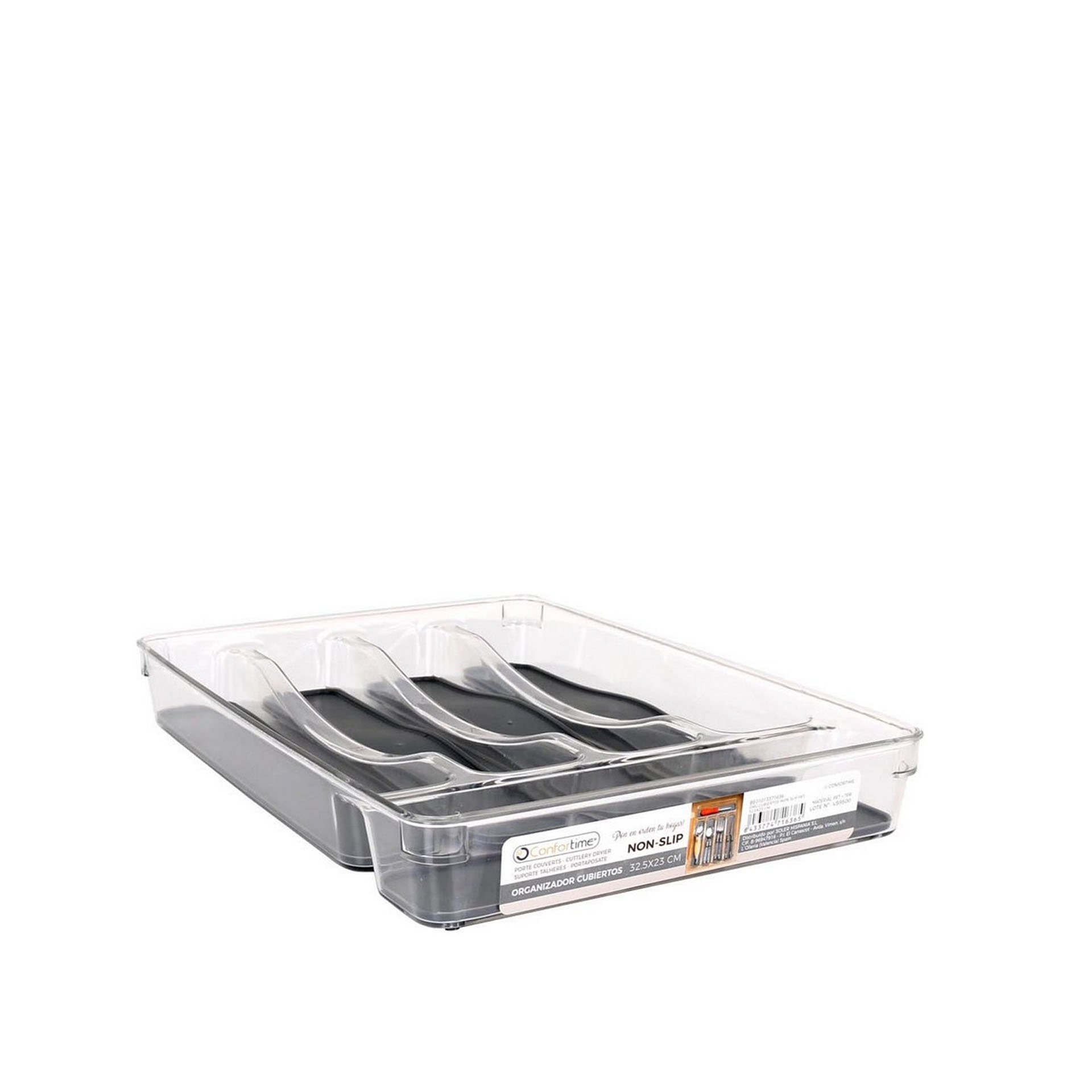 Organizador Talheres Tranparente 32.5X23cm