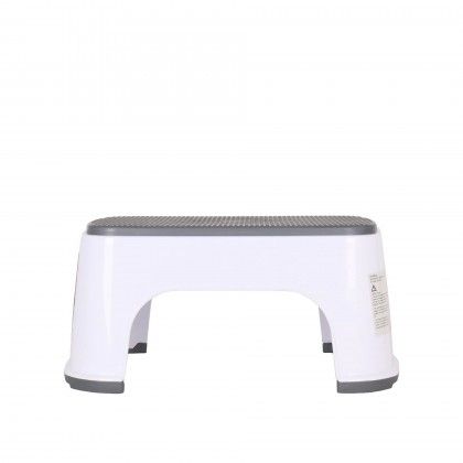 Banco Antiderrapante Branco 140kg 34X24X15.5cm Banco Antiderrapante Branco 140kg 34X24X15.5cm