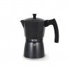 Cafeteira Italiana Induo 9 Chvenas Preta 18X11X21cm