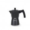 Cafeteira Italiana Induo 9 Chvenas Preta 18X11X21cm