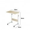 Mesa Apoio Madeira com Rodas 50X40X89cm Mesa Apoio Madeira com Rodas 50X40X89cm