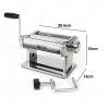 M�quina Pasta Inox 20.5X15X13cm
