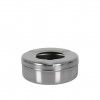Cinzeiro de gua Inox Redondo 10cm