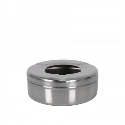 Cinzeiro de gua Inox Redondo 10cm