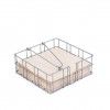 Porta Guardanapos Metal Cinzento 18X6.5cm Porta Guardanapos Metal Cinzento 18X6.5cm
