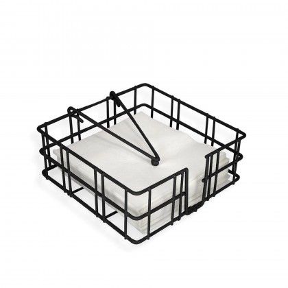 Suporte Guardanapos Metal 18X18X6.5cm
