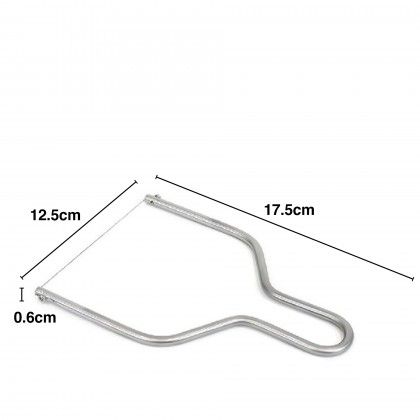 Cortador Queijo 17.5X12.5X0.6cm Cortador Queijo 17.5X12.5X0.6cm