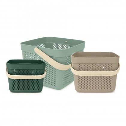 Cesto Multiusos Plstico 27X27X21cm