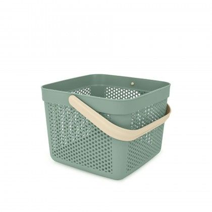 Cesto Multiusos Plástico 23.5X23.5X18.5cm Cesto Multiusos Plástico 23.5X23.5X18.5cm