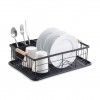 Escorredor Loia Metal Asas Madeira 43X32X14cm