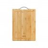 Tábua Cortar Bambu Asa Metal 50X35X1.5cm Tábua Cortar Bambu Asa Metal 50X35X1.5cm