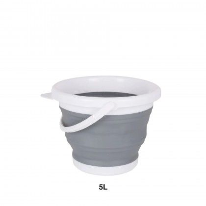 Balde Multiusos Dobrvel com Asa 5000ml