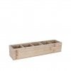 Organizador Bambu com Divises 39X10X8cm