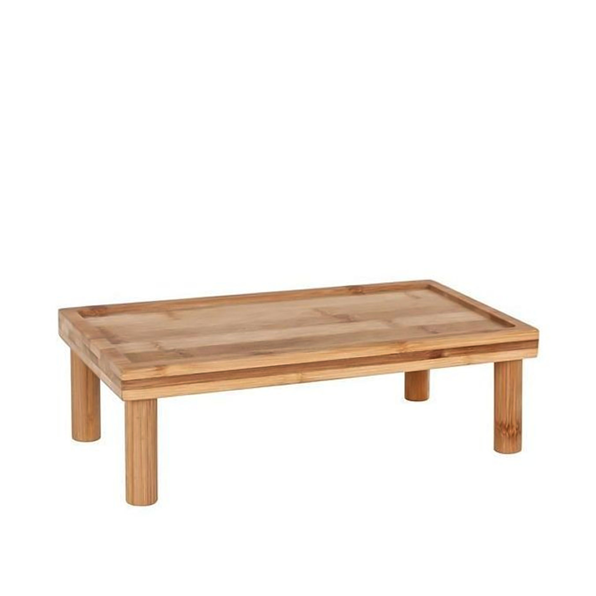 Suporte Tábua Bambu com Pés 29X15X9cm