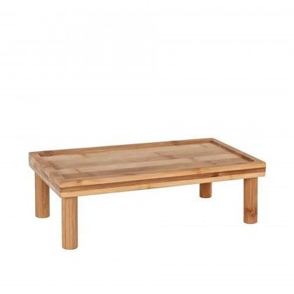 Suporte T�bua Bambu com P�s 29X15X9cm