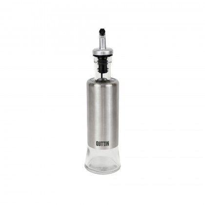Galheteiro Vidro / Inox 300ml 25cm