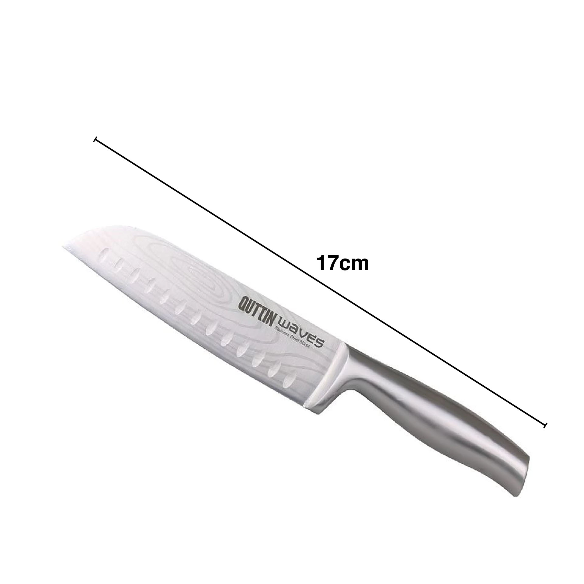 Faca Santoku Waves 17cm