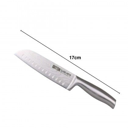 Faca Santoku Waves 17cm