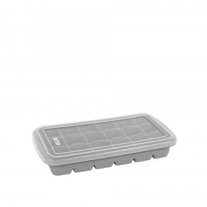 Cuvete Gelo com Tampa 18 Cubos XXL 24X12X4cm Cuvete Gelo com Tampa 18 Cubos XXL 24X12X4cm