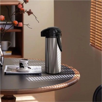 Termo Sif�o Inox 1900ml 17X13X36cm