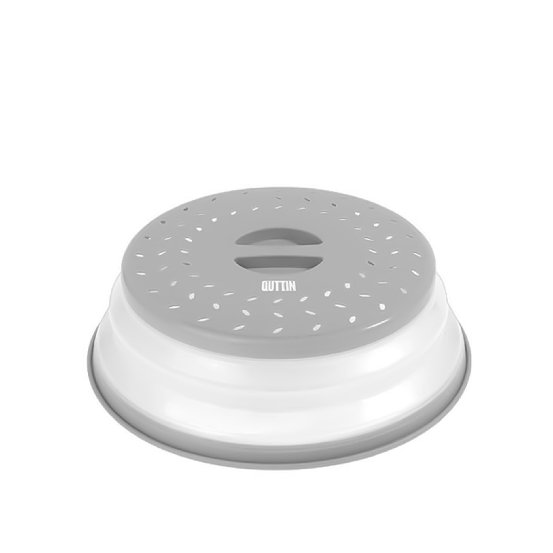 Tampa para Prato Microondas Dobrável Redondo 27X8cm
