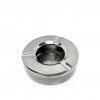 Cinzeiro Inox Redondo Cinzento 11X3cm