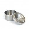 Cinzeiro gua Inox Redondo 10X5.5cm