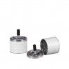 Cinzeiro Push Diamond Redondo 9.2X12cm