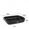 Assadeira Forno Borossilicato Retangular 2600ml 35X22.5X5cm