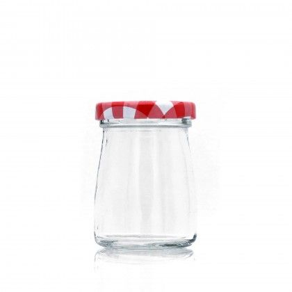 Frasco Vidro Multiusos Tampa Xadrez Redondo 80ml 5.3X7.2cm