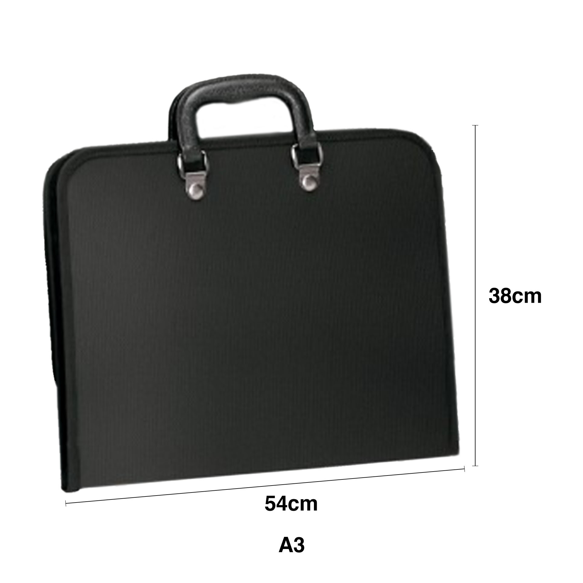 Mala Porta Projetos Preto 54X38cm