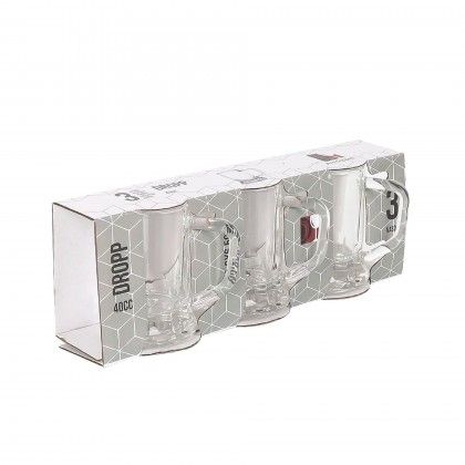 Copo Shot Dropp com Asa 40ml 4X6.5cm Pack 3