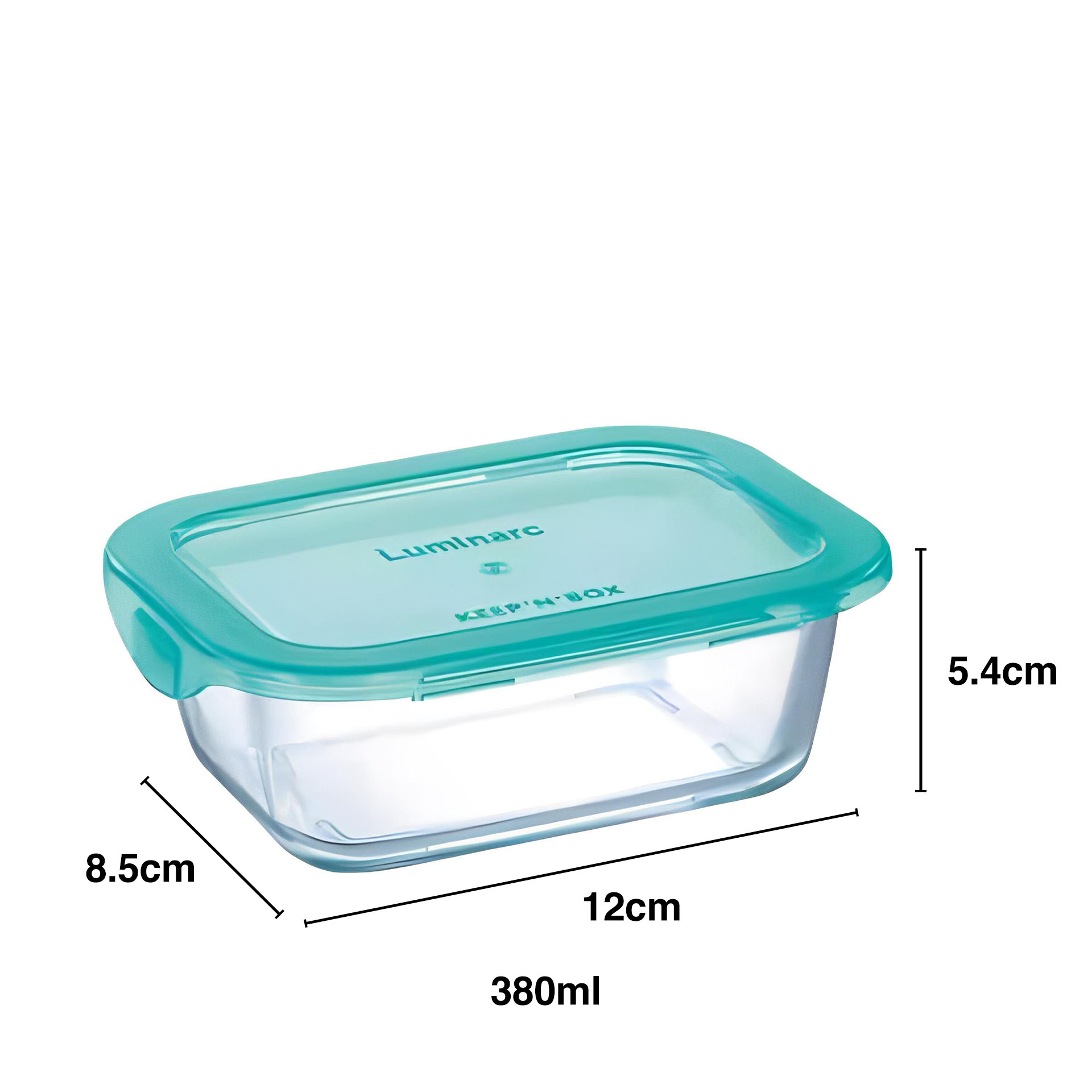 Caixa Hermética Keepn Retangular 380ml 12X8.5X5.4cm