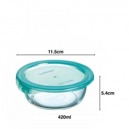 Caixa Hermtica Keepn Redondo 420ml 11.5X5.4cm