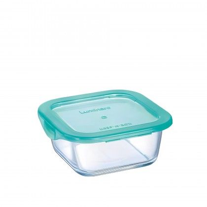 Caixa Hermética Keepn Quadrado 380ml 10X10X5.4cm Caixa Hermética Keepn Quadrado 380ml 10X10X5.4cm