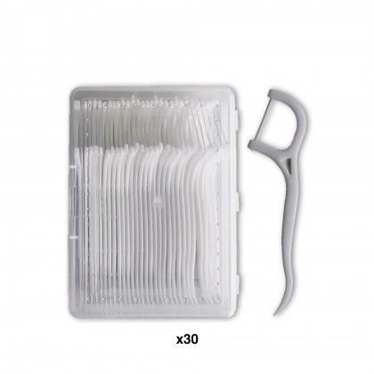 Fio Dental com Suporte Pack 30 Fio Dental com Suporte Pack 30
