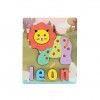 Puzzle Madeira Infantil Sortido 17.5X14.6cm Puzzle Madeira Infantil Sortido 17.5X14.6cm
