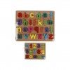 Puzzle Madeira Números / Letras 30X24cm Puzzle Madeira Números / Letras 30X24cm
