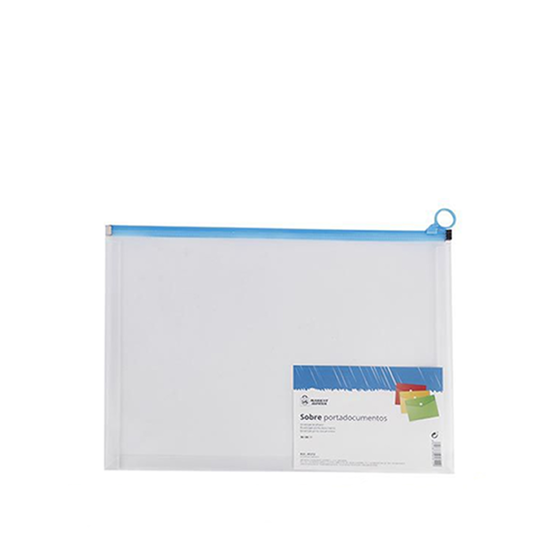 Capa Documentos Plástica Cor Sortida 36X20cm
