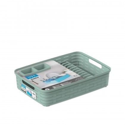 Escorredor Loi�a Bamboo Pastel 44X30X10cm