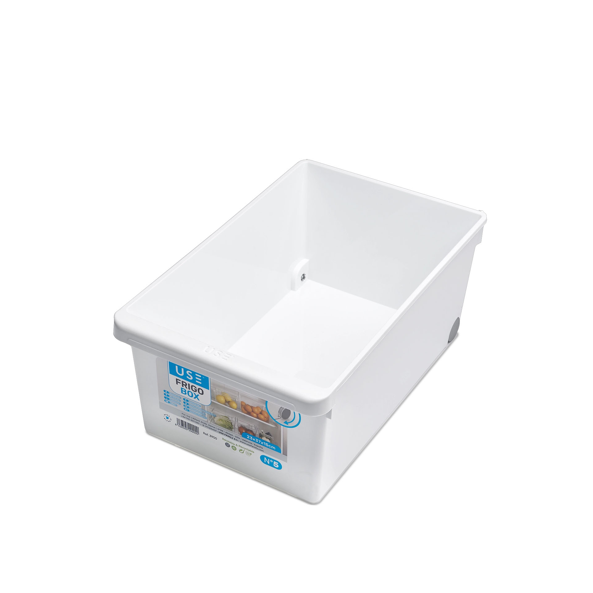 Caixa Organizadora Nevera Frigo Box Branco 23X37X15cm